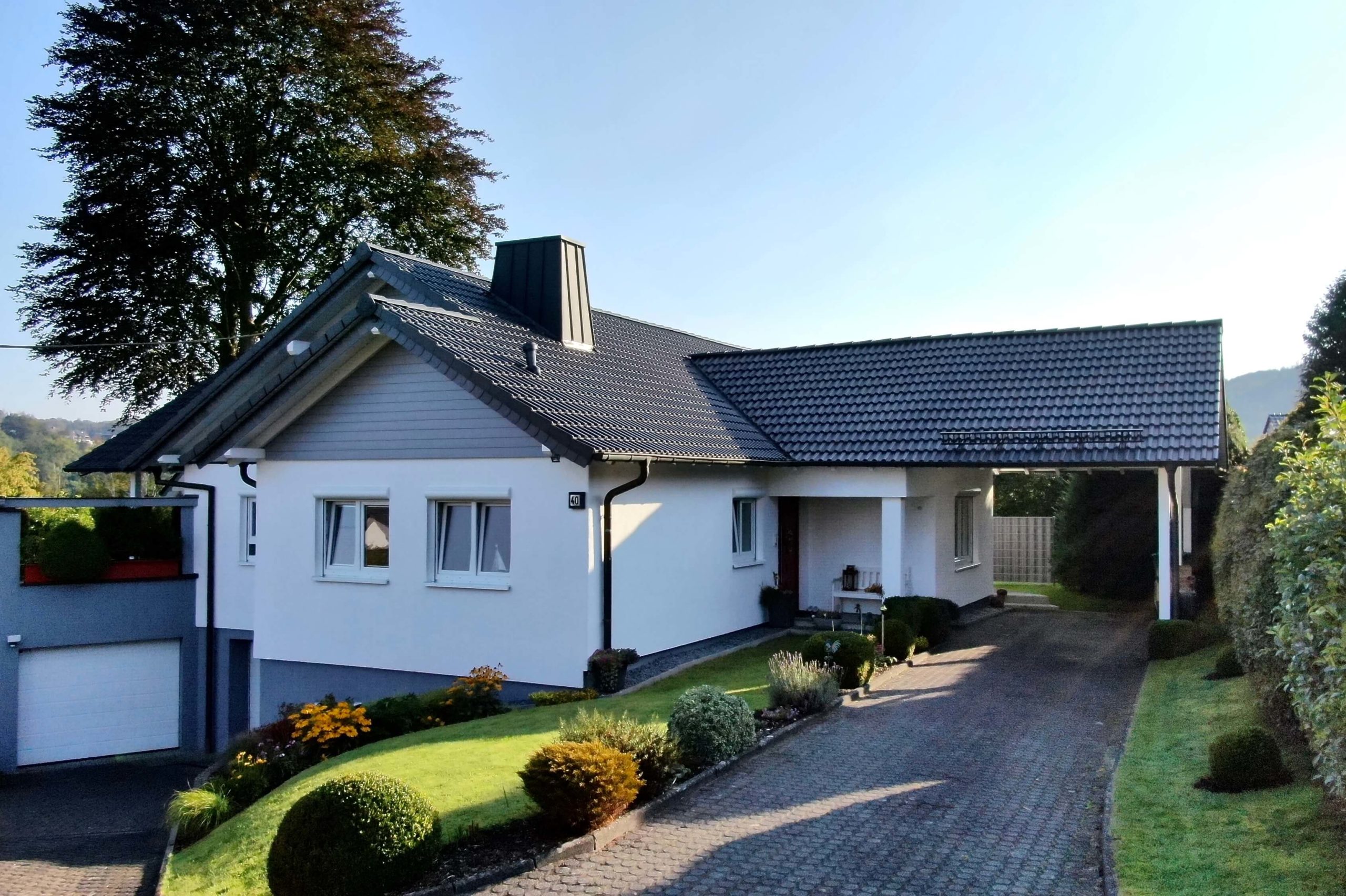 Anbau mit Carport