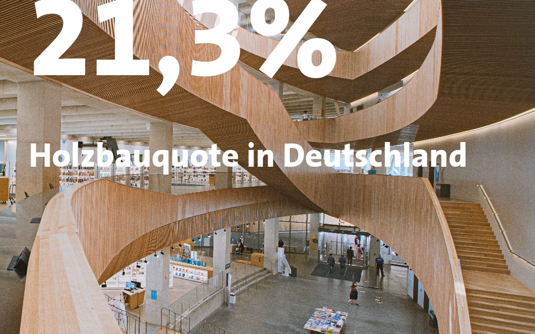 Holzbau-Quote in Nordrhein-Westfalen bei 13,4 Prozent